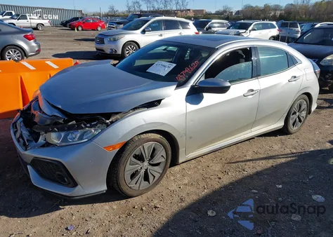 2018 Honda Civic Ex z USA, uszkodzony, nr VIN SHHFK7H58JU220601